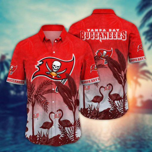 Tampa Bay Buccaneers NFL Hawaiian Shirt Pool Daystime Aloha Shirt