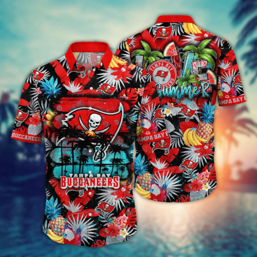 Tampa Bay Buccaneers NFL Hawaiian Shirt Sandalstime Aloha Shirt