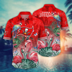 Tampa Bay Buccaneers NFL Hawaii Shirt Hibiscus Sport Style