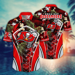 Tampa Bay Buccaneers NFL Hawaiian Shirt Hibiscus Sport Style