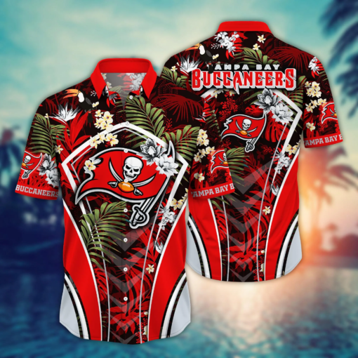Tampa Bay Buccaneers NFL Hawaiian Shirt Hibiscus Sport Style