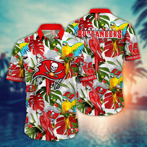 Tampa Bay Buccaneers NFL Hawaiian Shirt Sunburntime Aloha Shirt