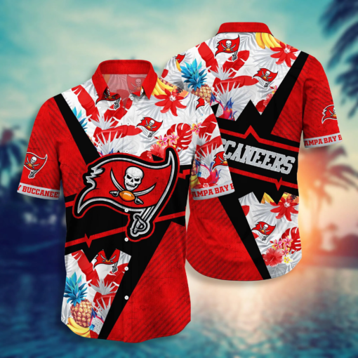 Tampa Bay Buccaneers NFL Hawaiian Shirt Travel Aloha Shirt