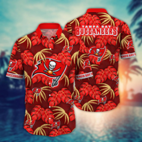 Tampa Bay Buccaneers Hawaiian Shirt Coconut Tree Tropical