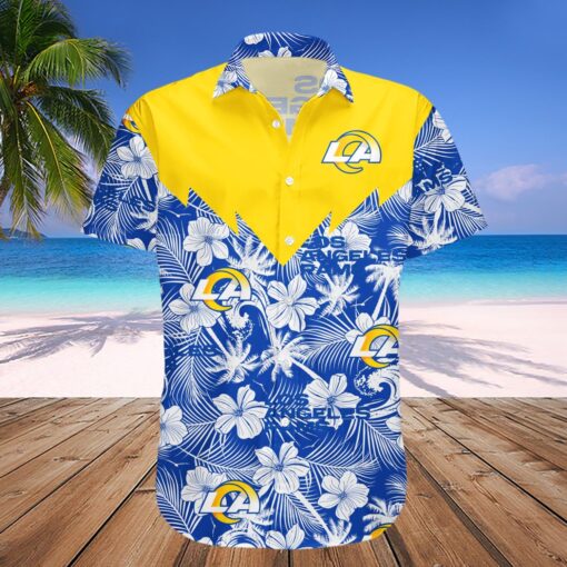 Los Angeles Rams Hawaii Shirt Tropical Seamless- NFL