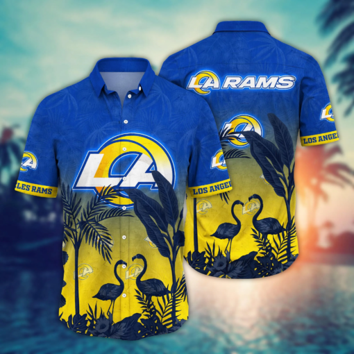 Los Angeles Rams NFL Hawaiian Shirt Augusttime Aloha Shirt