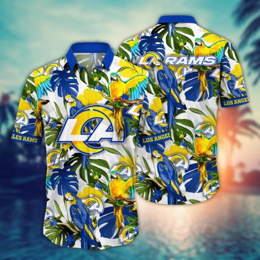 Los Angeles Rams NFL Hawaiian Shirt Balmytime Aloha Shirt