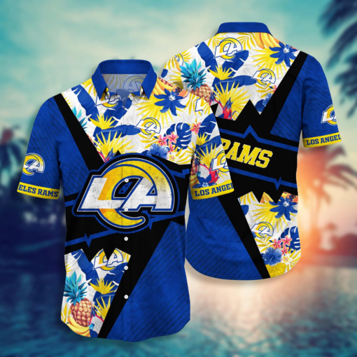 Los Angeles Rams NFL Hawaiian Shirt July Aloha Shirt