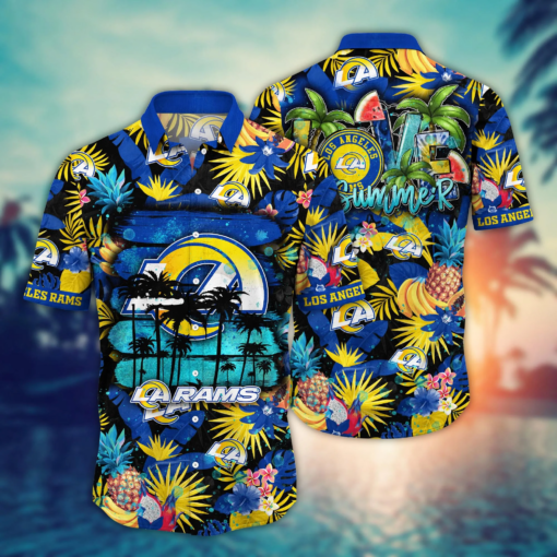 Los Angeles Rams NFL Hawaiian Shirt Mosquito Bitestime Aloha Shirt