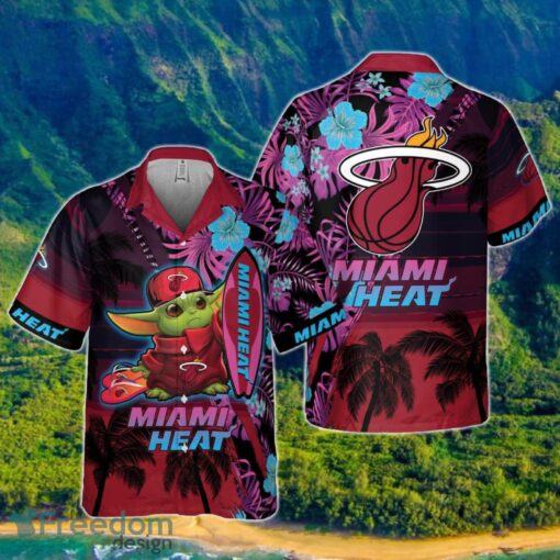 Miami Heat Baby Yoda National Basketball Association 2024 Hawaiian Shirt