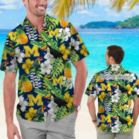 Pittsburg Steelers Short Sleeve Button Up Tropical Hawaiian Shirt VER01