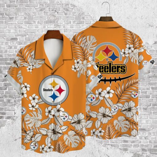 Pittsburgh Steelers Aop Hawaiian Shirt Signature