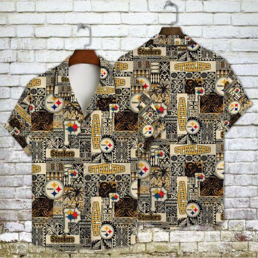 Pittsburgh Steelers Hawaiian Aop Shirt Classic