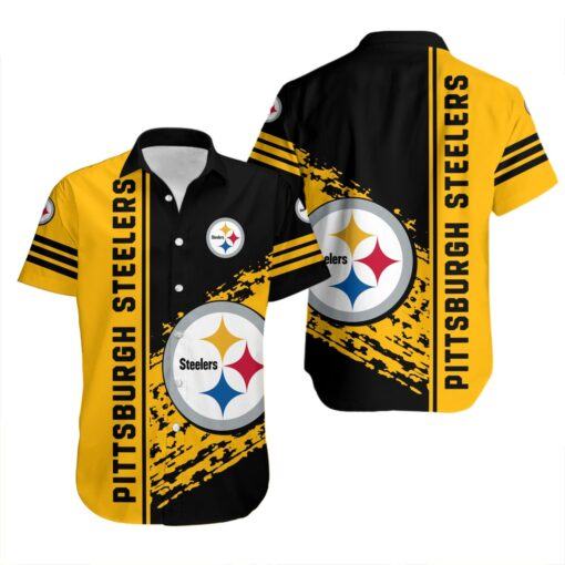 Pittsburgh Steelers Hawaiian Shirt Quarter Style, NFL hawaiian shirt