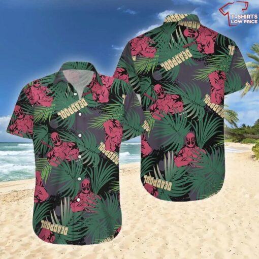 Marvel Deadpool Hawaiian Shirt