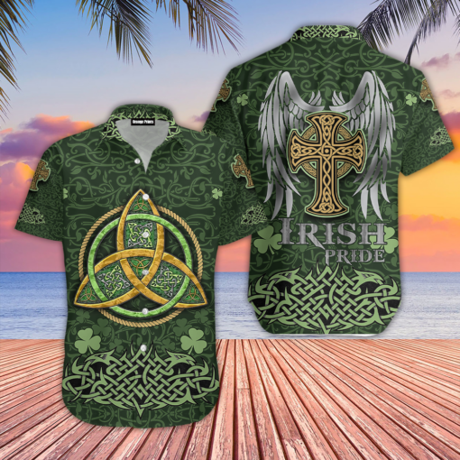 Irish Saint St Patrick Day 2024 Aloha Hawaiian Shirts For Men And Women