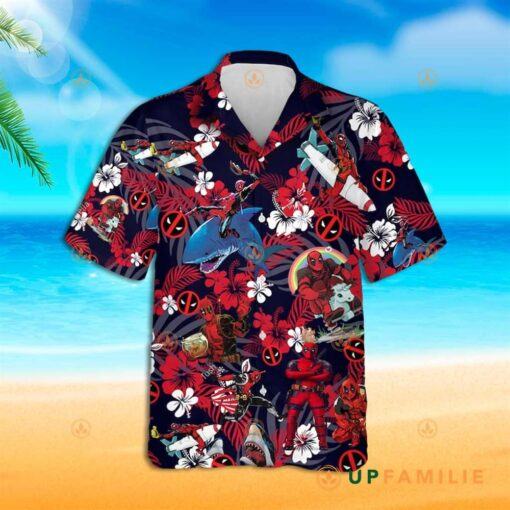 Deadpool Hawaiian Shirt Marvel Art Deadpool Best Hawaiian Shirts