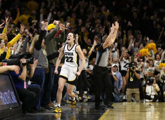 Iowa's Caitlin Clark breaks NCAA women's basketball scoring record