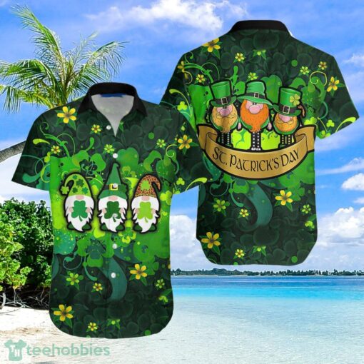 Irish Saint Patrick?s Day Gnome Aloha hot Hawaiian Shirts