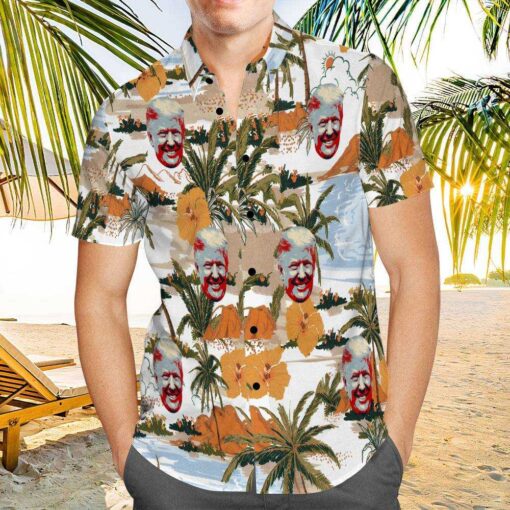 Trump 2024 Hawaiian Shirt Custom Photo Hawaiian Shirt Beach Pattern Hawaiian Shirt