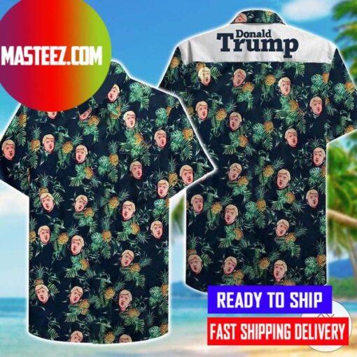 Donald Trump funny Hawaiian Shirt