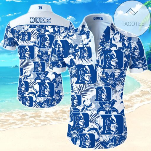 Duke Blue Ncaa Devils Authentic hot Hawaiian Shirt