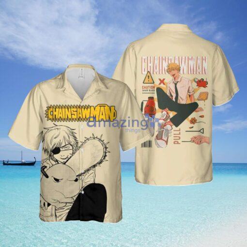 Devil The Great Denji Pochita Chainsaw Man Anime Hawaiian Shirt