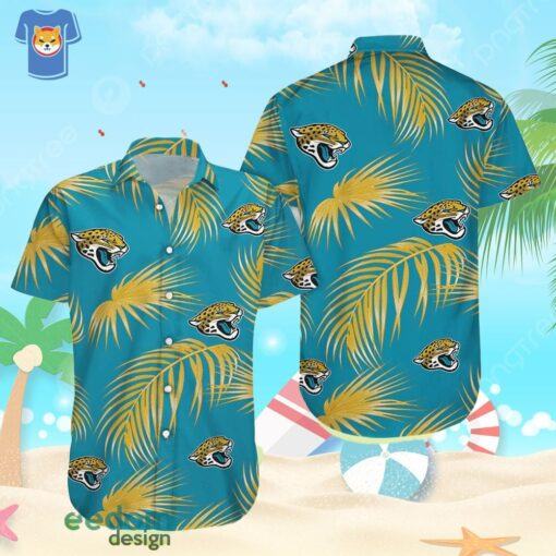 Jacksonville Jaguars Flower Short Sleeve Hawaiian Shirt Best Summer Gift For Fans