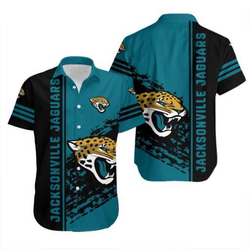 Jacksonville Jaguars Hawaiian Shirt Quarter Style ? NFL
