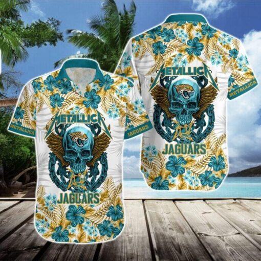 Jacksonville Jaguars NFL Hawaiian Shirt Hot Trending 2024