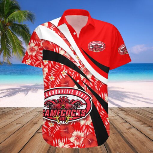 Jacksonville State Gamecocks Hawaii Shirt Hibiscus Sport Style ? NCAA