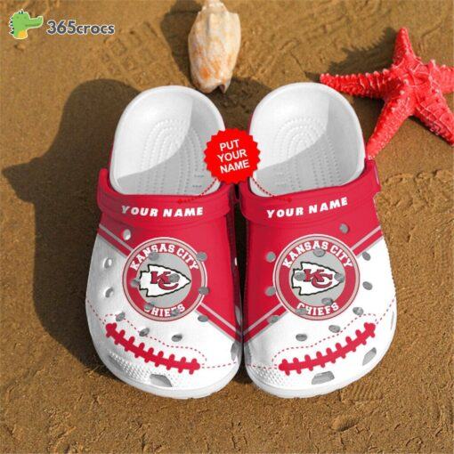 Kansas City Chiefs Personalized Custom For Nfl Fans Clog Shoes