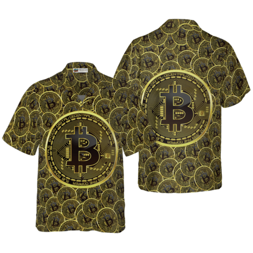 Bitcoins logo hot Hawaiian Shirt
