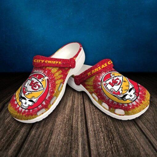 Nfl Kansas City Chiefs Crocs Clog Shoes