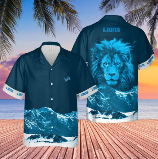 detroit lions NFL hawaiian shirt, NFL hawaiian shirt new 2024, summer beach 2024