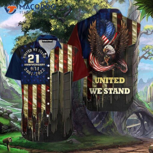 united We Stand 911 Patriot Day Independence Day hot Hawaiian Shirts
