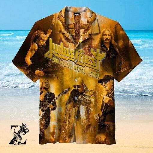 Heavy Metal Band Hot Hawaiian Shirt, Heavy Metal