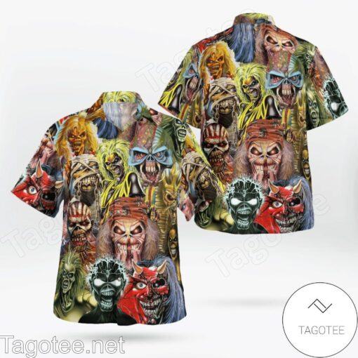 Iron Maiden Big Fan Eddie Hot Hawaiian Shirt