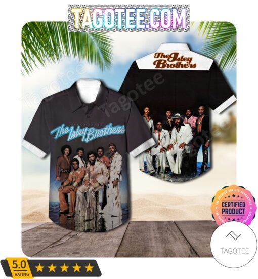 The Isley Brothers Harvest For The World Album Cover Aloha Hawaii Shirt