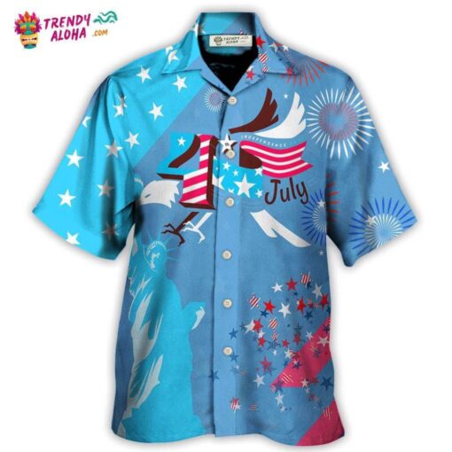 America Independence Happy Day Fourth Of July Hot Hawaiian Shirt