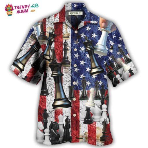 Chess Independence Day Let?S Celebrate With Chess Hot Hawaiian Shirt