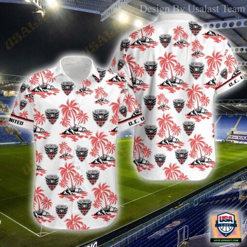 DC United Major League Soccer in Aloha Shirt