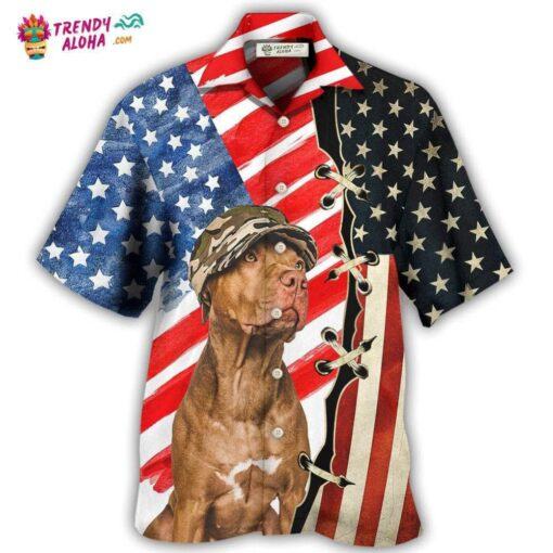 Dog Independence Day Hot Hawaiian Shirt