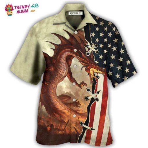 Dragon Independence Day Hot Hawaiian Shirt