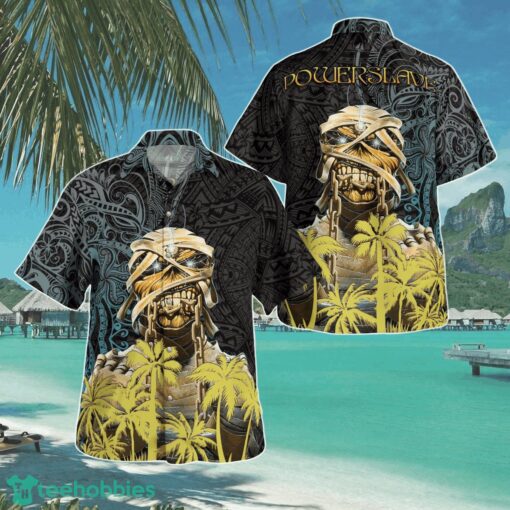 Iron Maiden Powerslave 1984 Hot Hawaiian Shirt Aloha Shirt For Men Women