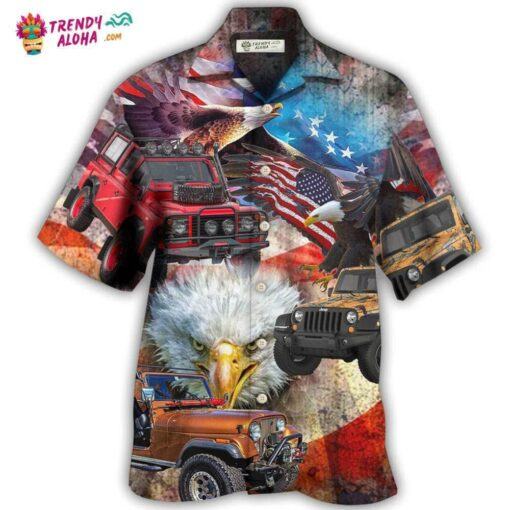 Jeep Independence Day America Hot Hawaiian Shirt