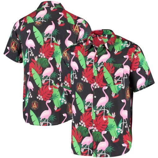 Mls Atlanta United FC Fc Flamingo Trendy Hot Hawaiian Shirt Aloha Shirt