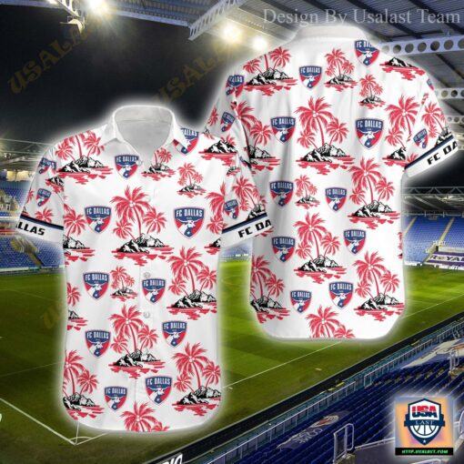 Mls Fc Dallas Trendy Hot Hawaiian Shirt Aloha Shirt