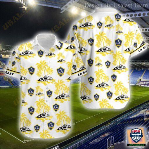 Mls La Galaxy Coconut Island Hot Hawaiian Shirt