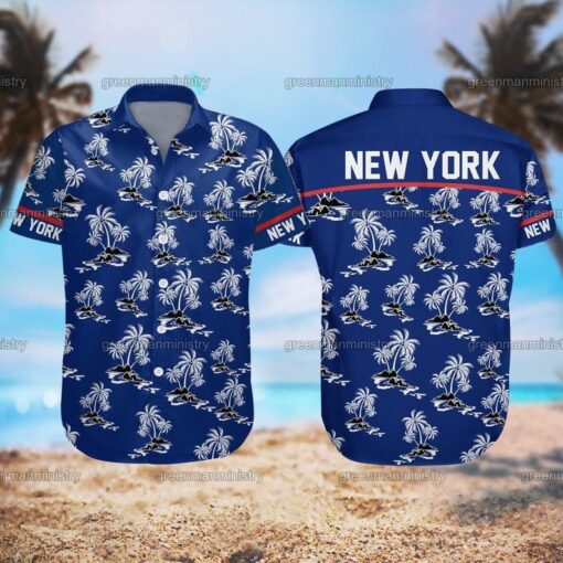 Mls New York FC City Fc Coconut Island Trendy Hot Hawaiian Shirt Aloha Shirt